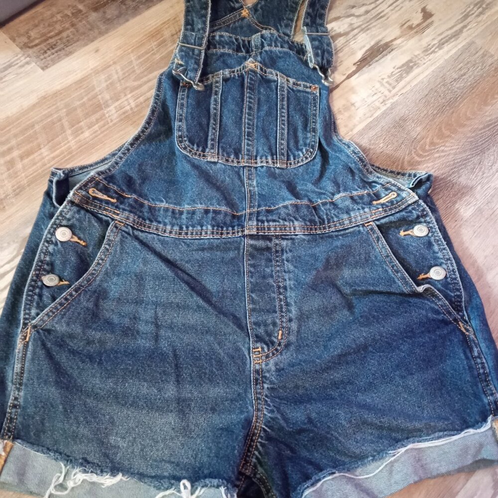 Old Navy Maternity Overall Shorts